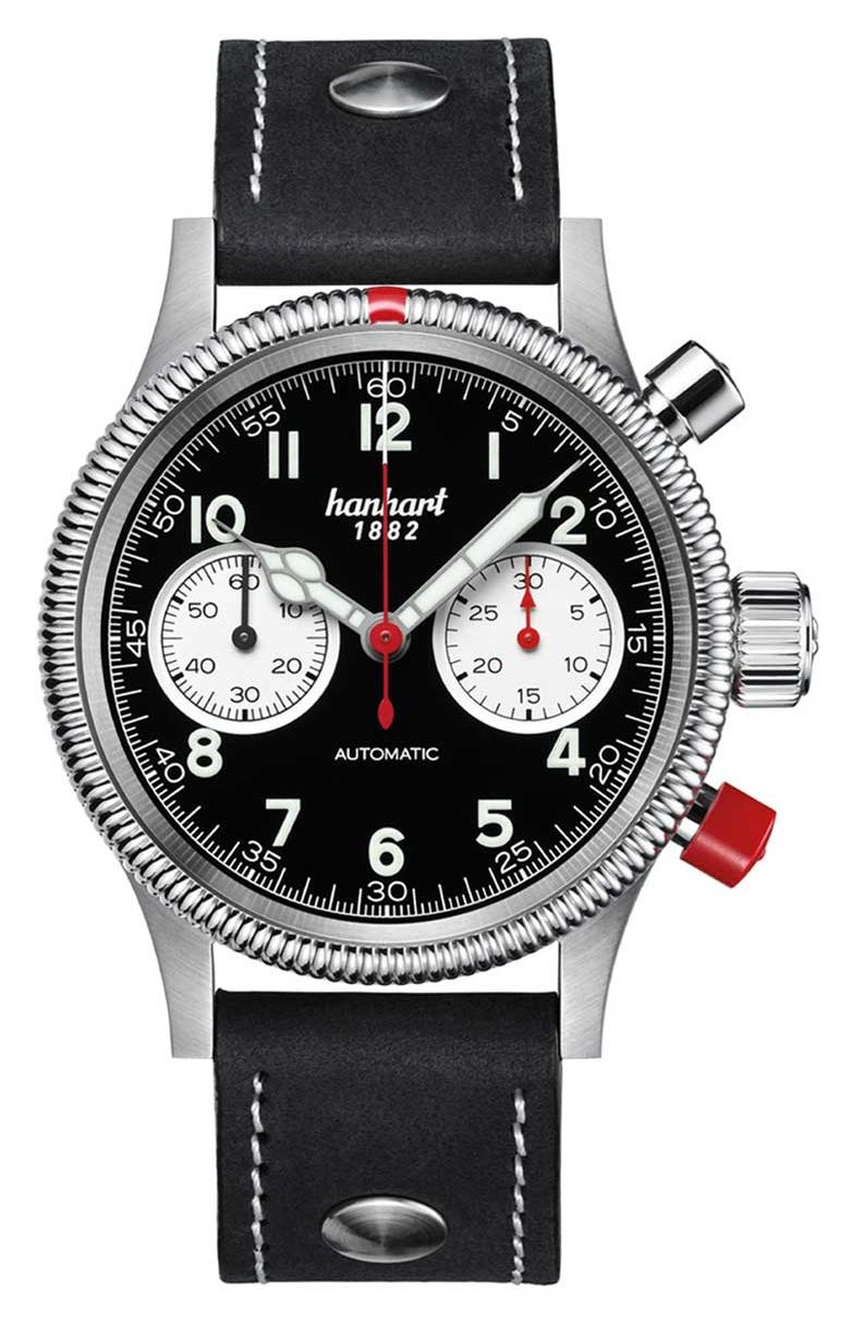 Hanhart Chronographe automatique Pioneer mk ii (40 mm), montre
