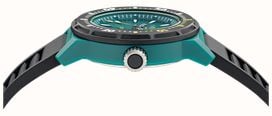 Aston Martin Aramco Formula One™ Team PDK W Quartz (40mm) Podium Green Dial / Black Silicone Strap Watch MTFK1F502 - alternative Ansicht 3