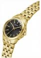 Guess Men's Archie Black Sunray Dial Gold-Tone Stainless Steel Bracelet GW1121G2 - vista alternativa 5