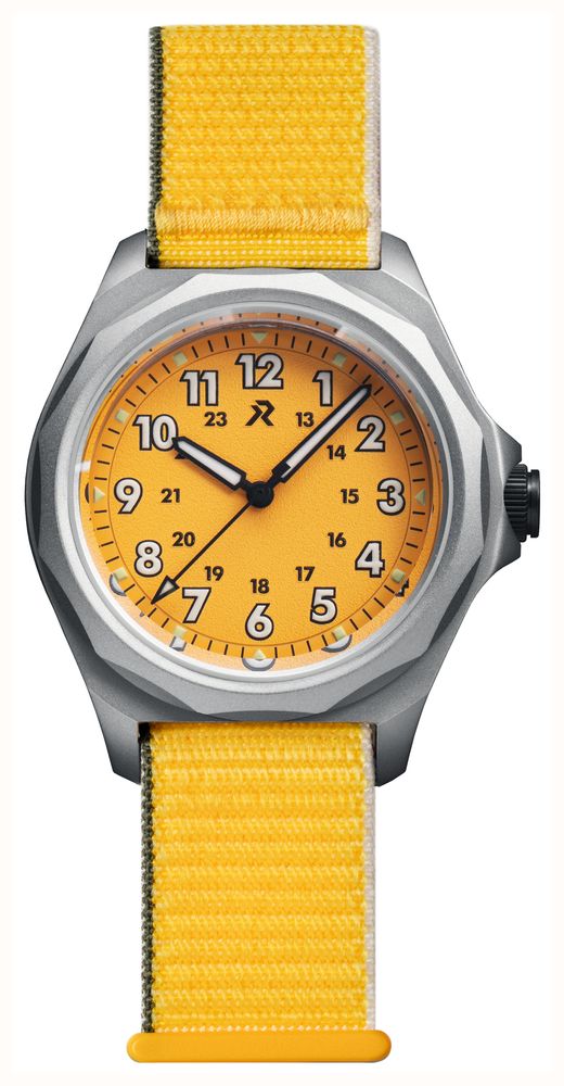 RZE Urbanist Solar (36mm) Medallion Yellow Dial / Yellow GP