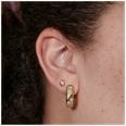 Olivia Burton Classic Celestial Crystal Gold Plated Hoop Earrings 24100644 - vista alternativa 3