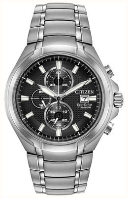 Citizen Zenshin Super Titanium (42mm) Textured White Chronograph