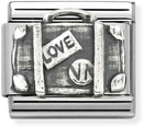 Nomination Classic Suitcase Oxidised Charm 330101/62