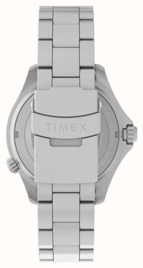 Timex DEEPWATER MERIDIAN Mens Stainless Steel Bracelet With White Dial TW3A01600 - alternative Ansicht 3