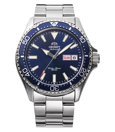 Orient Mako III DayDate Automatic 418mm Blue Dial  Watch
