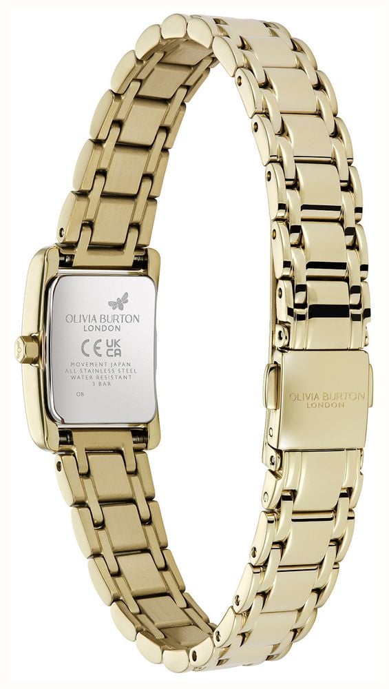 Olivia Burton 16mm Mini Grove Forest Green Dial / Gold Bracelet 24000436 - alternate view 5