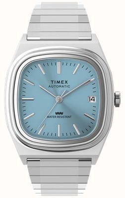 Tommy Hilfiger Mia TH1782859 Goudkleurig Rechthoekig Dameshorloge Met Bruine Leren Band O 24 Mm 1