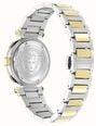 Versace V MUSA Quartz (35mm) Silver Dial / Two-Tone Stainless Steel Bracelet VEY800326 - alternate view 3