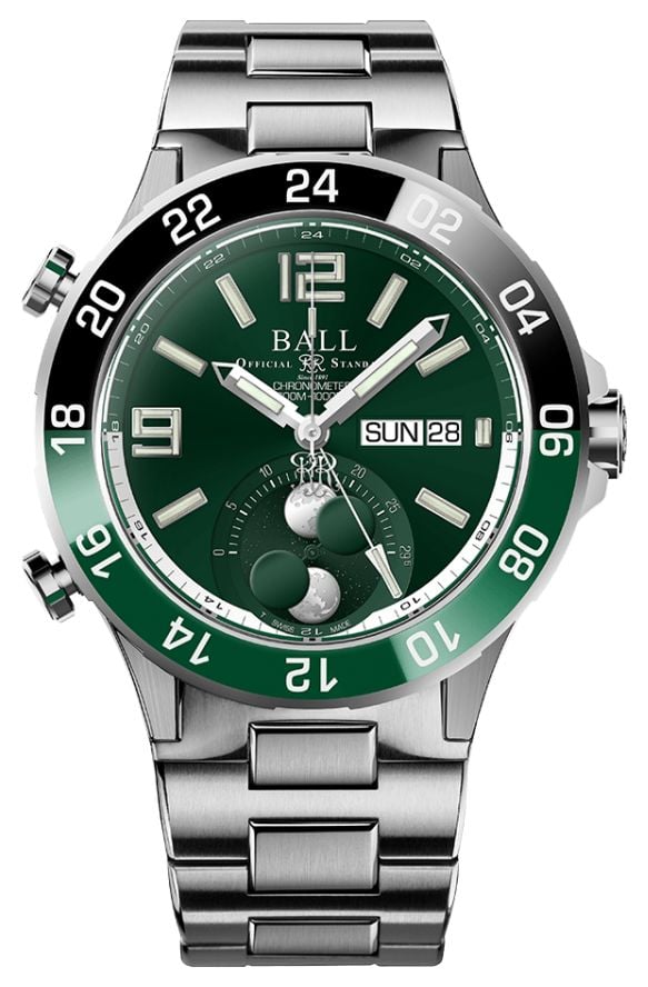 Ball Watch Company Roadmaster Marine GMT Phase de Lune (42 montre