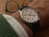 Customer picture of Hamilton Khaki Field Mechanical (38mm) White Dial / Green NATO Strap H69439411