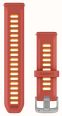 Garmin Quick Release Band (20mm) Red-Pink & Mango Silicone / Silver Hardware - Strap Only 010-11251-B9