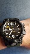 Customer picture of Casio Premium Mudmaster G-Shock Tough Solar RC GWG-1000-1A3ER