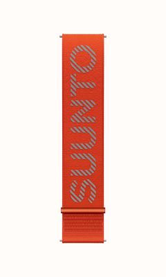 Suunto Bracelet en textile orange corail Athletic 7 - 22 mm (tailles S/M et M/L) - bracelet seul SS051134000