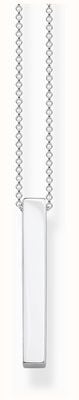 Thomas Sabo Cuboid Pendant Necklace Sterling Silver 45cm KE1907-001-21