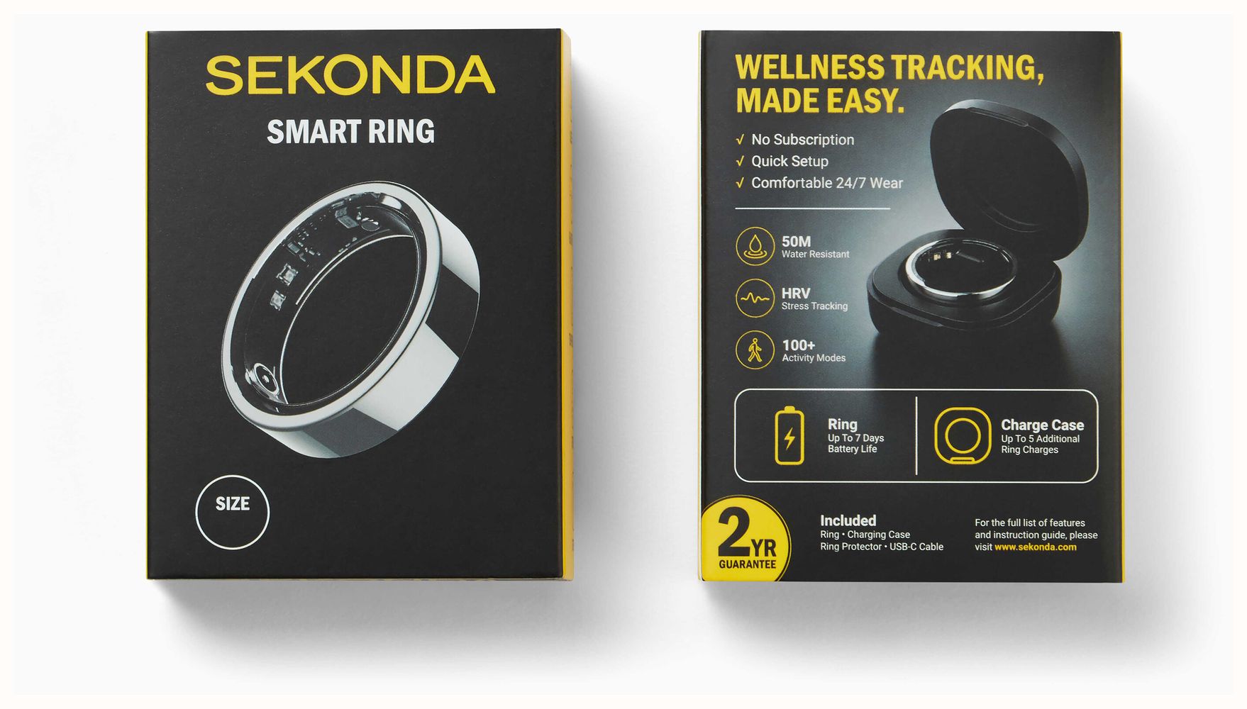 Sekonda Smart Rings - presentation box