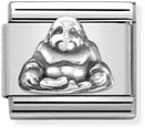 Nomination Classic Buddha Sterling Silver & Steel Charm 330101/52
