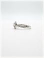 Round Brilliant Natural Diamond Platinum Halo Ring J62058 - vista alternativa 2