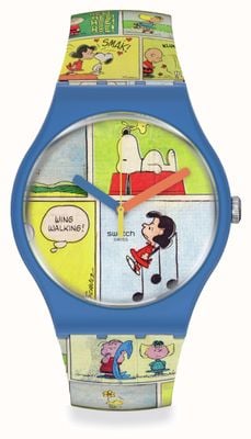 Swatch ¡Smak! reloj swatch x peanuts SO29Z108