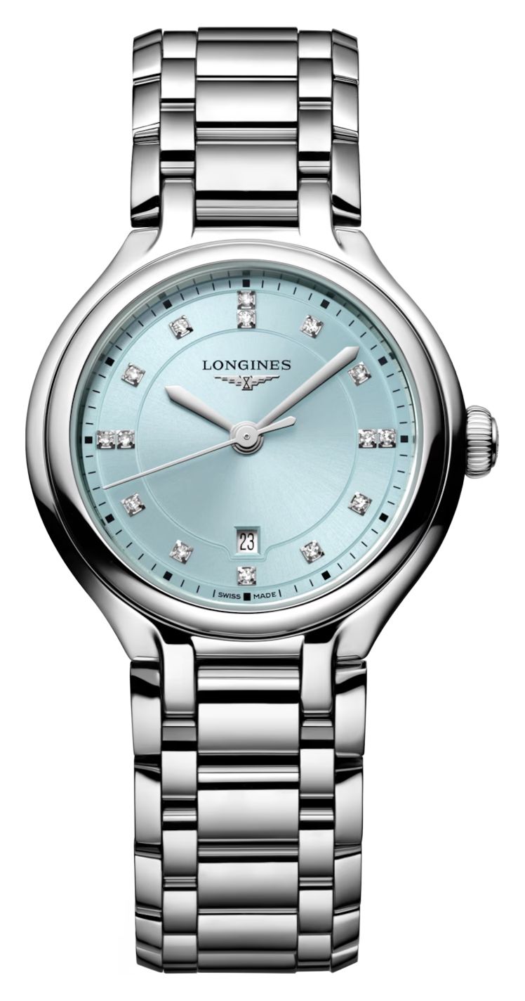 LONGINES Primaluna quartz diamant (30 mm), cadran montre