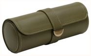 WOLF 90th Anniversary Earth Triple Watch Roll - Olive 190641 - widok alternatywny 2