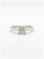 1.02ct Round Brilliant Natural Diamond 18ct White Gold Solitaire Ring JM2409