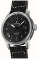 Bremont Altitude Date Automatic (39mm) Brushed Black Galvanic Metal Dial / Black Nubuck Leather Strap ALT39-DT-SS-BK-L-S - alternate view 3