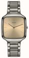 RADO True Square Thinline Quartz (37mm) Champagne Sunray Dial / Plasma High-Tech Ceramic Bracelet R27119402