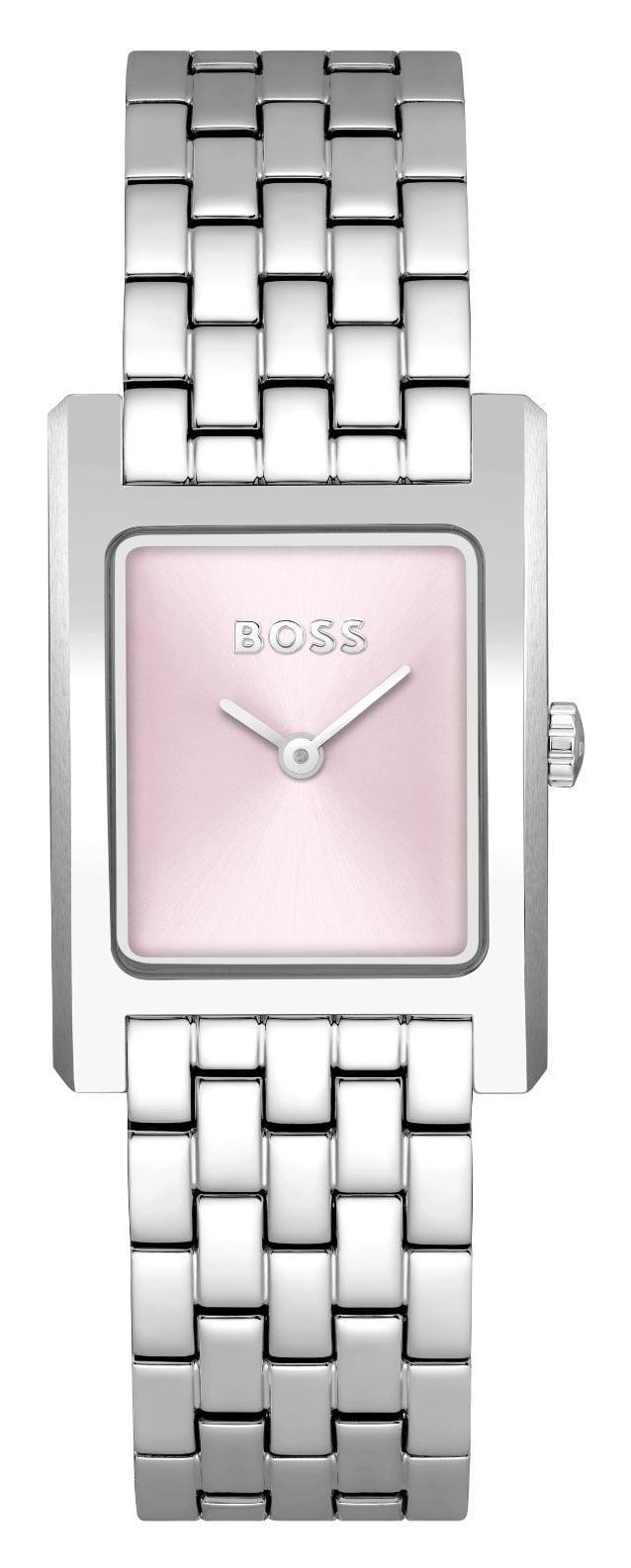 BOSS Lucy (24 mm) pour femme, cadran rose / bracelet en montre