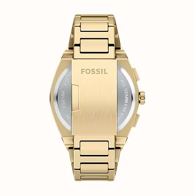 Fossil Everett 44 mm Chronograph Gold-Tone Stainless Steel Watch FS6184 - alternate view 3