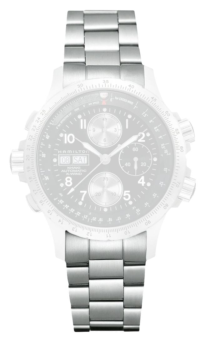 Hamilton Straps Bracelet en acier inoxydable aviation kaki ( montre