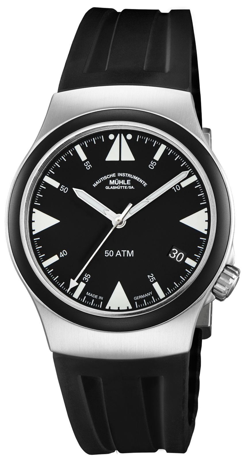 MÃ¼hle GlashÃ¼tte Minuteur de mission Sar bracelet en montre