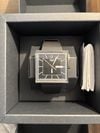 Customer picture of Swatch WHAT IF...BLACKAGAIN? (41.8mm) Black Square Dial / Black Bio-Sourced Material Strap SO34B701