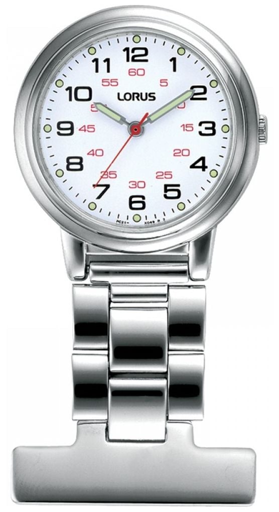 Lorus infirmiÃ¨re fob quartz (29mm) cadran blanc / montre
