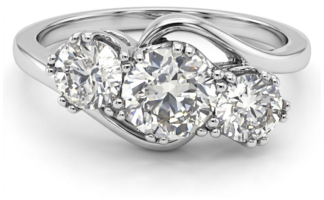 James Moore & Co 1.60ct Natural Round Brilliant Diamond 18ct Jewellery