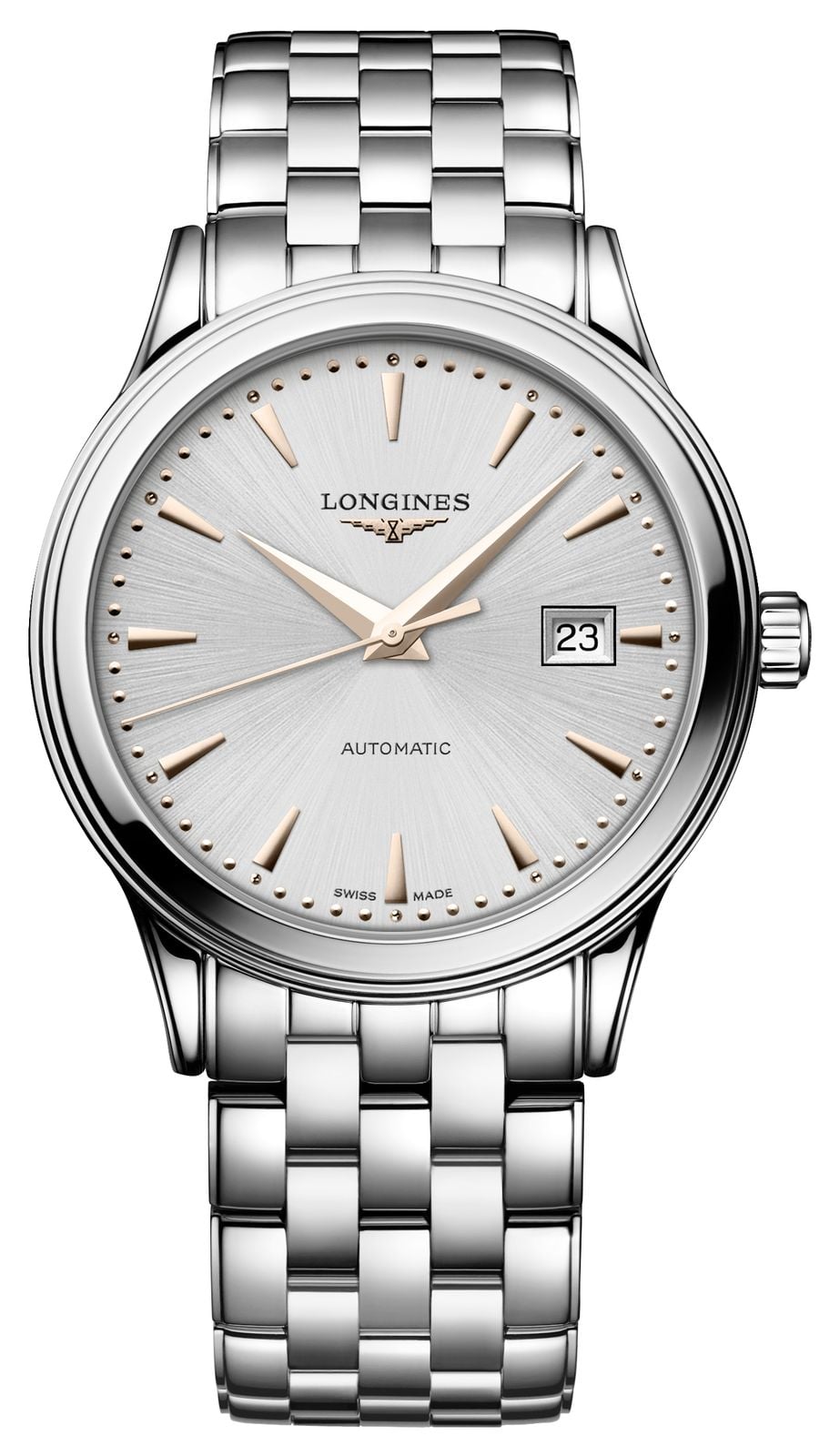 LONGINES classique automatique (40 mm) cadran argent montre