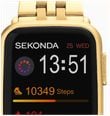 Sekonda Track Smartwatch (26mm) Digital Display / Gold-Tone Alloy Bracelet 30364 - vista alternativa 2