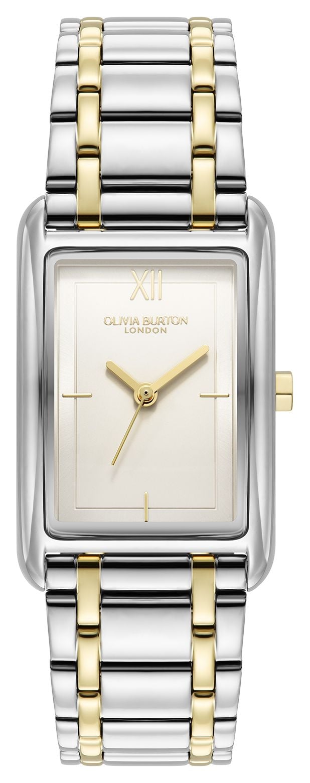 Olivia Burton Cadran argent-blanc Classic Grove (23 mm) / montre