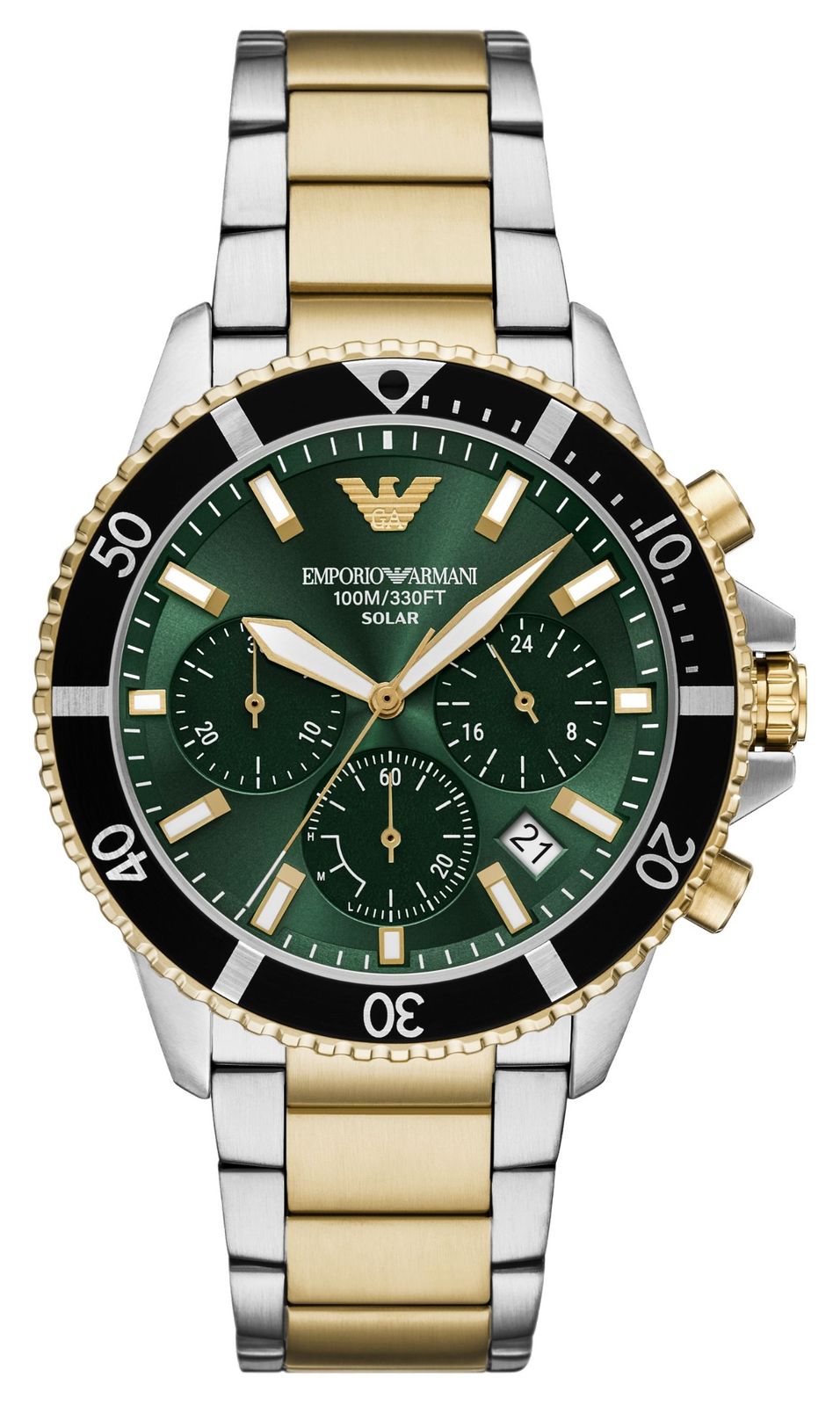 Emporio Armani Chronographe solaire World Explorer (43,5 mm montre