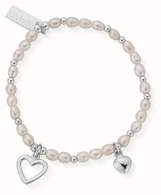 ChloBo Children's Forever Love Pearl Bracelet - 925 Sterling Silver CSBFOREVER15