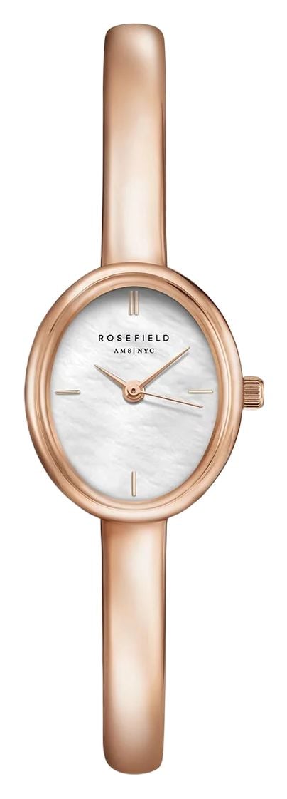 Rosefield Bracelet Studio couleur or rose, taille S, ovale montre