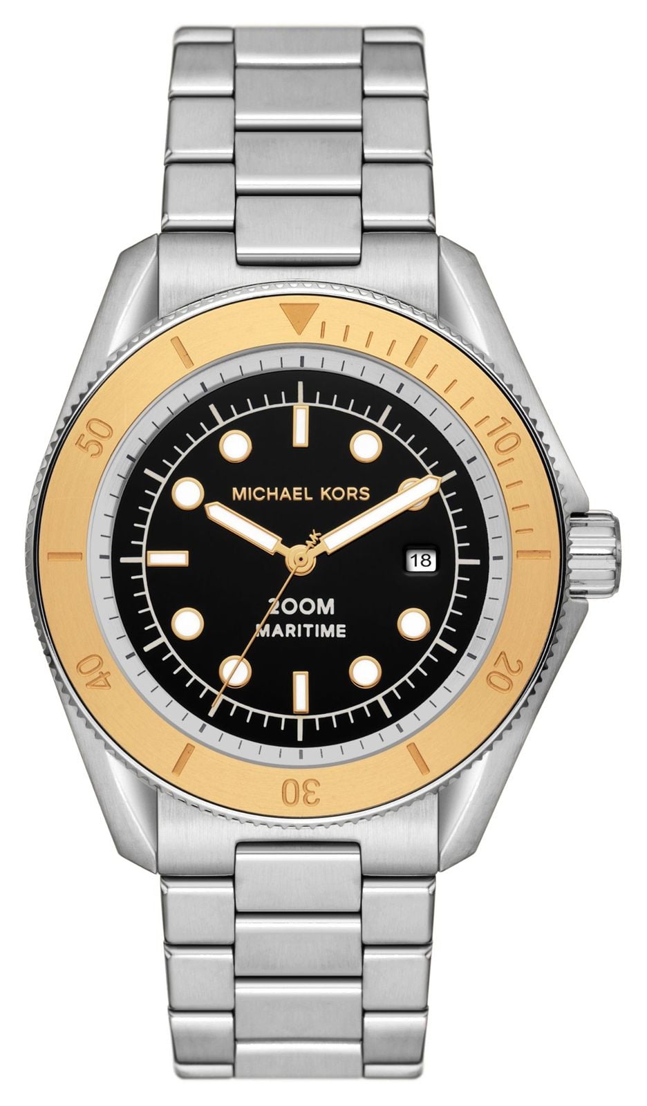 Michael Kors homme maritime (42 mm) cadran noir / montre