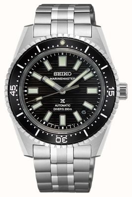 Seiko Orologio subacqueo Prospex Marinemaster Heritage del 1965 in nero acqua scura SJE101J1