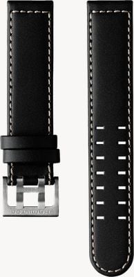Hamilton Straps Pasek ze skóry lotniczej w kolorze khaki - 20 mm (tylko pasek) H690646107