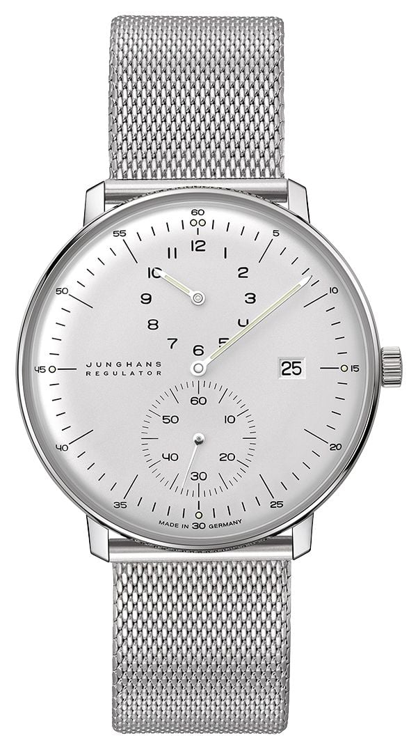 Junghans Max Bill Regulator (40mm) Silver Dial / Stainless Watch