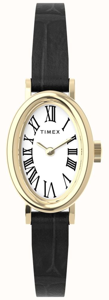 Timex women's leather watch sale