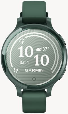Garmin Lily 2 Active (38mm) Jasper Green Case / Jasper Green Silicone Band 010-02891-02
