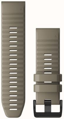 Garmin Solo cinturino dell'orologio Quickfit 26, silicone arenaria scuro 010-12864-02