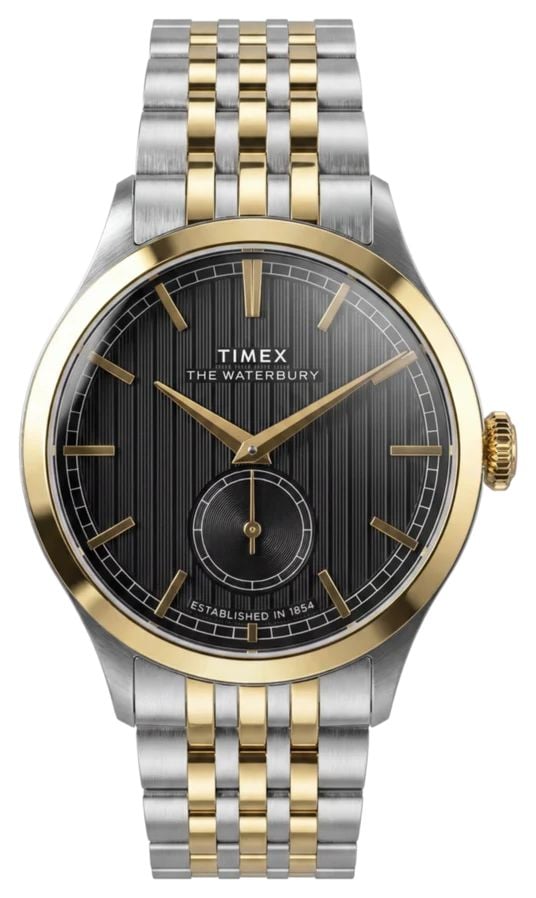 Timex Waterbury Classic Sub-Second 39mm Stainless Steel Watch