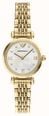 Emporio Armani Two-Hand Crystal Quartz (28mm) Mother-of-Pearl Dial / Gold PVD Stainless Steel Bracelet AR11806