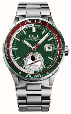 Ball Watch Company Explorador del océano Roadmaster | 41 mm | edición limitada | esfera verde | pulsera de acero inoxidable DM3120C-S1CJ-GR